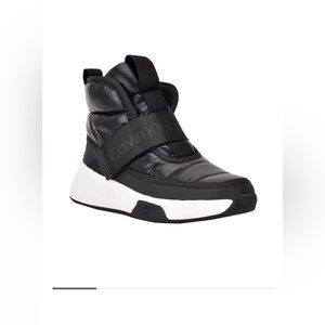 Calvin Klein Jeans Women's Mabon Nylon High Top Sneakers